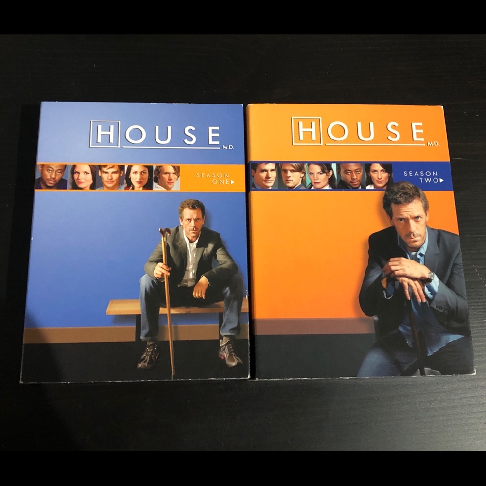 BUY 2 GET 3rd FREE House seasons 1-2 DVD